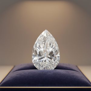 Diamant en forme de poire cultivé en laboratoire certifié IGI, 10 carats, qualité VVS2, diamant non monté - Product Image 3
