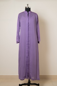 Robe longue en soie de qualité supérieure pour femmes, tenue légère longue jusqu'au sol, idéale pour tous les jours, pour se détendre et pour un style estival - Product Image 5