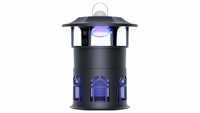 KiWiNurse Ventilateur électrique anti-insectes 1/2 acre, cartouches d'attraction par aspiration pour le contrôle des moustiques et des nuisibles