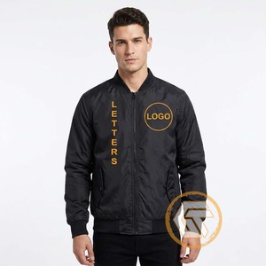 Veste universitaire d'automne matelassée brodée en satin, de haute qualité, sur mesure, pour hommes Alpha |   Veste universitaire Phi - Product Image 4