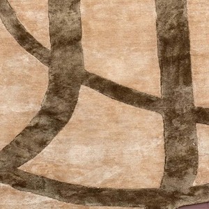 Abstract Irregular Area Rug Modern Designer Tufted Viscose Luxury Carpet Soft Plush Living Room Bedroom Floor Rug Decor - Product Image 3
