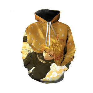 Sudaderas con Capucha Sublimadas, Personalizadas con Logotipo OEM, Impresión Digital 3D Completa, de Poliéster, Lisas, Teñidas, de Moda, para Otoño - Product Image 3