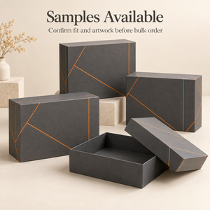 Custom Slate Angle <b>Lid</b> and Base <b>Box</b> for Charging Accessory Bundle Packaging - Product Image 6