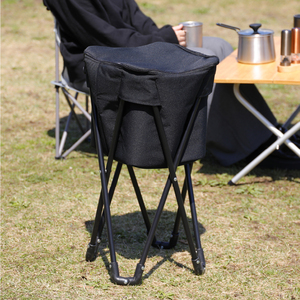 Glacière pliable 45qt en EPP Dsk.pig, imprimé léopard, isotherme et étanche, sac de camping extérieur - Product Image 2
