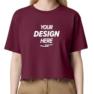 T-shirts courts basiques pour femmes, à manches courtes, coupe ajustée, en maille côtelée, couleur unie, col rond, doux et respirant, pour l'été - Product Image 4