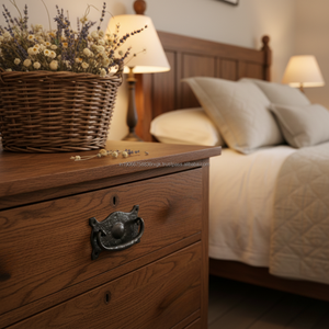 Poignée de porte en fonte noire lourde, durable, antirouille, pour armoires de cuisine, commodes, armoires vintage, rénovation de la maison - Product Image 4