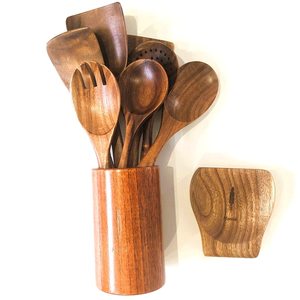 Cuchara de Madera con Logotipo Personalizado, Apta para Alimentos, Ecológica, Hecha a Mano, Utensilio de Cocina, Estilo Clásico Marrón, Biodegradable, Utensilios para Camping - Product Image 6