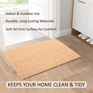 Tapis de sol avant en caoutchouc PVC absorbant l'eau |   Tapis d'entrée pour la maison |   Tapis de porte pour bureau, chambre et cuisine - Product Image 2