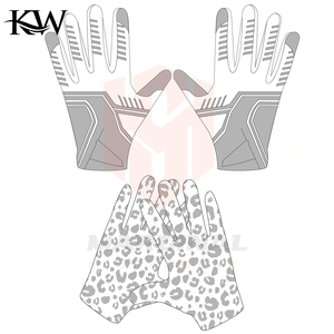 Gants de football américain ODM & OEM pour receveurs, conception de logo personnalisé, super adhérents, dernier style, gants de football américain 2026 - Product Image 1