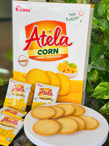 ขนมปังกรอบ libra atela 342กรัมขนมปังกรอบข้าวโพดหวานกรอบแครกเกอร์กล่องบรรจุ FMCG สำหรับผู้บริโภคเวียดนาม - Product Image 5