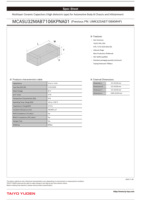 Condensateurs céramiques multicouches TAIYO YUDEN Sample-50pcs AEC-Q200 UMK325AB7106KMHP 1210/3225 X7R 50V 10UF 10% SMD, très demandés