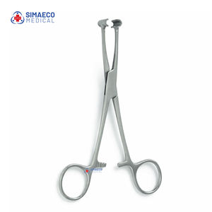 Pinzas de agarre de tejido en forma de T Pratt manuales SIMAECO Premium, 6 pulgadas (15.2 cm), acero inoxidable, agarre fuerte, uso quirúrgico, CE ISO - Product Image 5