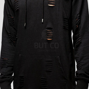 Survêtement déchiré style urbain, look tendance, tenue cool - Product Image 6