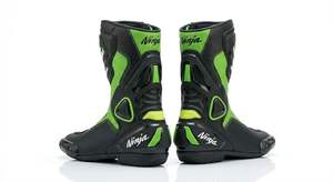 Chaussures et gants de course en cuir pour moto, protection CE, bottes de moto pour piste, équipement de motard professionnel, durable - Product Image 2