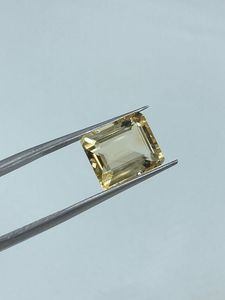 Pierre précieuse naturelle Citrine transparente de qualité supérieure, coupe baguette, 10x12mm, 12,22 carats, jaune, 2 pièces pour la fabrication de bijoux, 2 pièces - Product Image 5