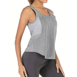 Mejor Precio al por Mayor, Camiseta sin Mangas para Mujer con Logotipo Personalizado, Corte Ajustado, Material Transpirable de Secado Rápido - Product Image 6