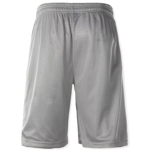 <b>Men</b> Solid Color Polyester Drawstring Shorts Regular Fit Woven Breathable Swim <b>Trunk</b> Gray - Product Image 3