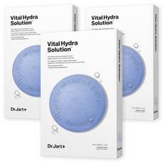 Dr. Jart+ Dermask Vital Hydra Solution Maschera in Foglio Idratante con Acido Ialuronico, Confezione da 5 e 3 Pezzi Scontati per Uso Viso - Product Image 1