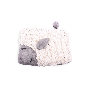 Porte-monnaie en feutre motif mouton - Product Image 2