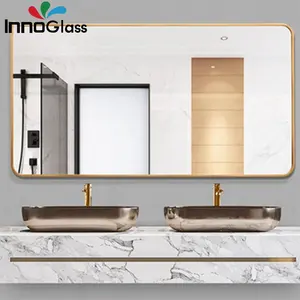 INNOGLASS-Espejo de plata Ultra transparente, sin cobre, 3-6mm, a prueba de explosiones, resistente a la corrosión, antioxidante