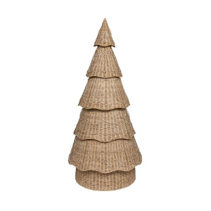 Wholesale Eco-friendly Rustic Rattan Large Christmas <b>Tree</b> Christmas Decorations for Home Hotel Restaurant from Vietnam - Product Image 1