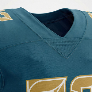 Uniforme de Fútbol Americano Transpirable de Secado Rápido, Manga Corta, Personalizable, Ropa Deportiva para Equipos, Tela Resistente - Product Image 4