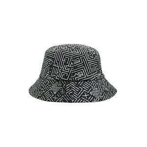 Geometric Pattern Bucket <b>Hat</b> Unisex Polyester Canvas Casual Spring <b>Summer</b> 56-58CM - Product Image 2