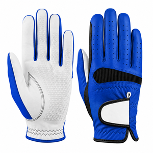 Gants de golf en cuir véritable, antidérapants, respirants, pour le sport, prix de gros - Product Image 2