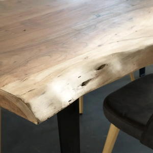 Table à manger en bois d'acacia Vandana Solace Prime 200 cm - Product Image 2