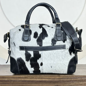 Bolsa de Viaje y Equipaje de Cuero Genuino de Vaca, Nueva Llegada 2025, Bolsa Deportiva Personalizada para Gimnasio, Bolsa de Viaje de Fin de Semana para Unisex - Product Image 5