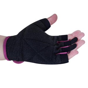 Customized Logo Neoprene Half Finger Weightlifting Gloves for Unisex Gym Use-Lightweight Non-Slip Breathable - Product Image 4