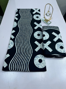 Custom African Wax Print Fabric Ankara Kitenge Cotton Textile Wholesale OEM ODM Customized Manufacturing Service - Product Image 3