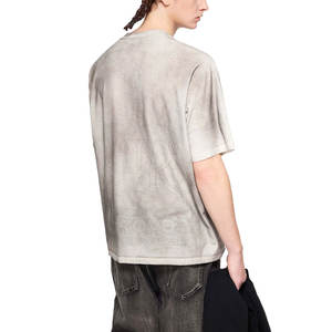 เสื้อยืดผู้ชายสไตล์ยูนีค ลายซันเฟด แขนครึ่ง คอโอ ทรงหลวม ผ้าฝ้าย 100% สินค้าขายดี พิมพ์ลายซันเฟด - Product Image 3