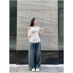 Meilleur Prix T-shirt Femme Écologique 100% Coton Coupe Slim Séchage Rapide Blouse Asymétrique Été Marque Privée Fournisseur Vietnamien - Product Image 4