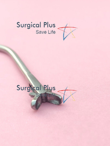 Pinzas de Jirafa Sinus de Alta Calidad Personalizadas, de Doble Acción, Inclinación Ascendente de 45 Grados °   & 90 °   Cirugía de Oído, Nariz y Garganta, Acero Inoxidable, CE - Product Image 3