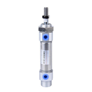 CDM2B มินิสแตนเลสสตีลกระบอกลมนิวเมติก CDM2B20-25 32 40 50 63 80 100 125 160 200 Z - Product Image 2