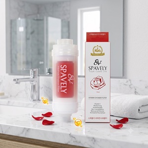 ตัวกรองวิตามินสำหรับอาบน้ำ SPAVELY 6 ชิ้น 1 ชุด สำหรับผิวแห้ง กลิ่นหอมอโรมาเธอราพี บำรุงผิว บำรุงเส้นผม กำจัดคลอรีน รับผลิตแบบ OEM ODM - Product Image 1