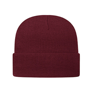 Bonnet en tricot côtelé avec revers pour hommes et femmes, bonnet de ski, bonnet unisexe pour bébé, bonnet en tricot à revers pour bébé - Product Image 3