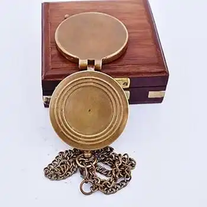 Boîte à boussole de poche en bois d'acacia, taille personnalisable, logo personnalisé, poli, écologique, cadeau de camping, Journée de la Terre, FAIZA CRAFT - Product Image 6