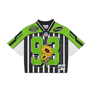 Maillot de football pour homme grande taille, confortable et respirant, en tissu mesh 100% polyester, couleur personnalisée, logo personnalisé pour les vêtements de sport actifs - Product Image 1