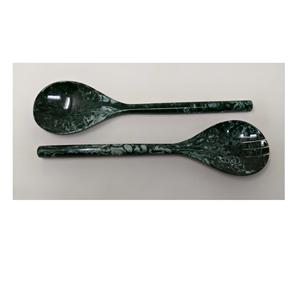 Utensilios para Ensalada de 11 Pulgadas con Recubrimiento de Resina Ecológica, Color Personalizado, Aptos para Lavavajillas, Modernos, para Cocina y Hogar - Product Image 3