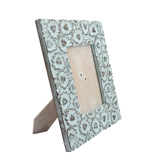 Luxury Solid Wooden Photo Frame Handcrafted Natural Finish <b>Desk</b> Table Decor for Home <b>Office</b> Hotel Interior Vintage Look Styling - Product Image 2