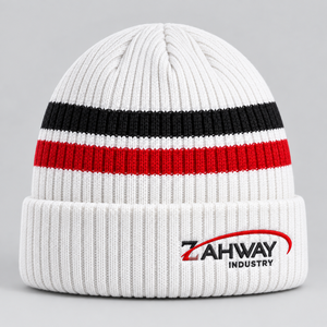 Gorro de Invierno Más Vendido, 100% Acrílico, Tejido Elástico, Cálido, Bordado Personalizado, Ajuste Cómodo - Product Image 1