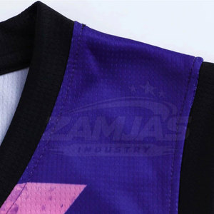 Uniformes de Baloncesto Deportivos de Último Diseño, Impresión Personalizada, Uniforme de Baloncesto de Color Sólido - Product Image 4