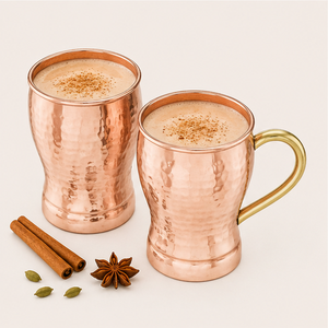 Tasses à Moscow Mule en cuivre martelé pur, tasses à cocktail et à bière de luxe avec poignée en laiton, articles de bar écologiques de qualité alimentaire, vente en gros - Product Image 4