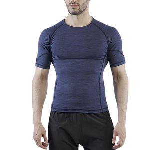 เสื้อยืดคอมเพรสชั่นพิมพ์ลายตามสั่งสำหรับผู้ชาย OEM ODM ขายส่งเสื้อแขนสั้นออกกำลังกาย ฟิตเนส วิ่ง กระชับรูปทรง คุณภาพสูง - Product Image 1