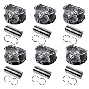 6pcs Pistons Kit for Jeep Grand Cherokee VW Routan for Chrysler 200 300 Town Country for Dodge Durango for Ram 1500 3.6L V6 - Product Image 2