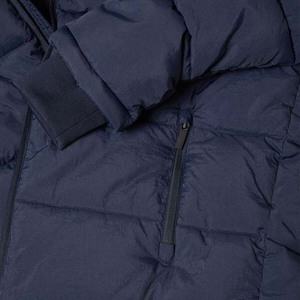 2025 Custom Logo OEM Wholesale Man Coats Custom Polyester Winter Bubble Men's Down Puffer Padding <b>Jackets</b> Navy Blue Color Adults - Product Image 4