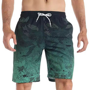 Pantalones cortos de moda para hombre, pantalones cortos informales de algodón de alta calidad, ropa de calle, ligeros, transpirables y de secado rápido - Product Image 1