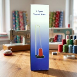 AA0060 Thread rack for 1 spools | Thread Rack for 1 Spool Plastic Simple Sewing Accessory 20 cm Round Convenient - Product Image 3
